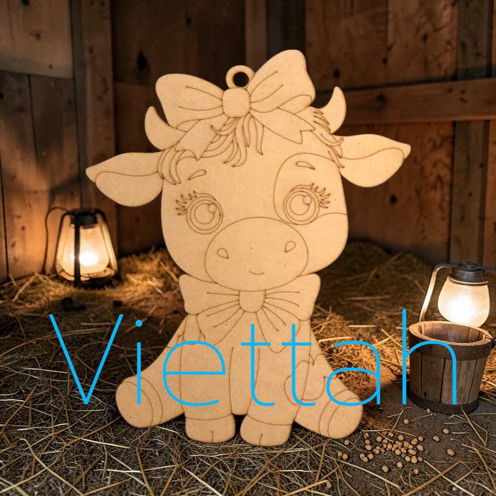 VAQUITA CON MOÑO
