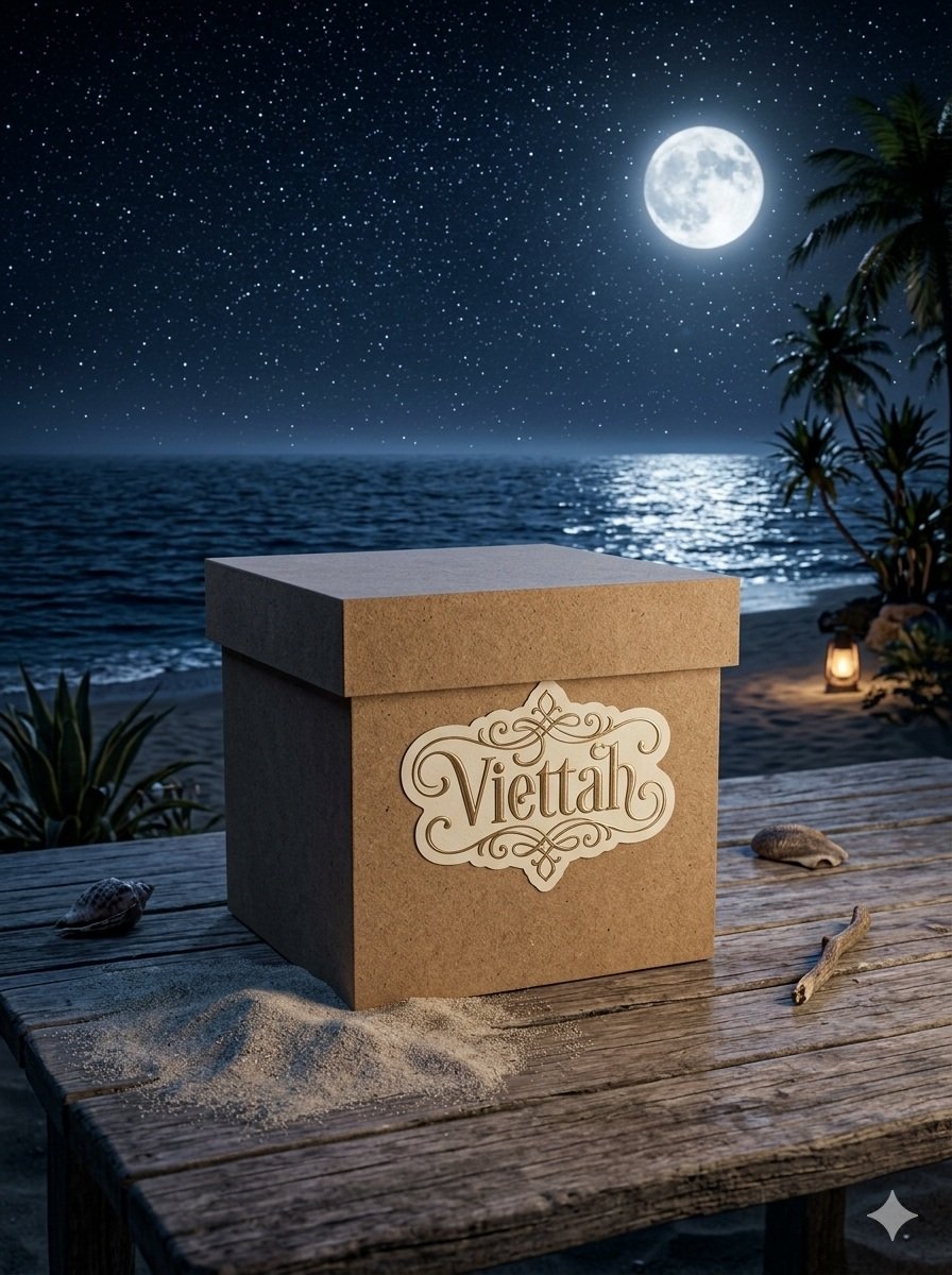 CAJA CUBO DE 25 X 25 X 25 CON TAPA