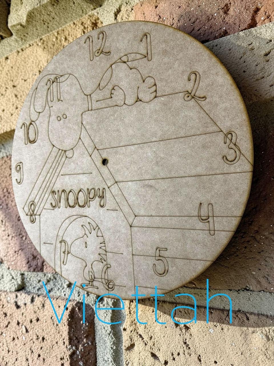 RELOJ DE PARED PERRO CON CASA