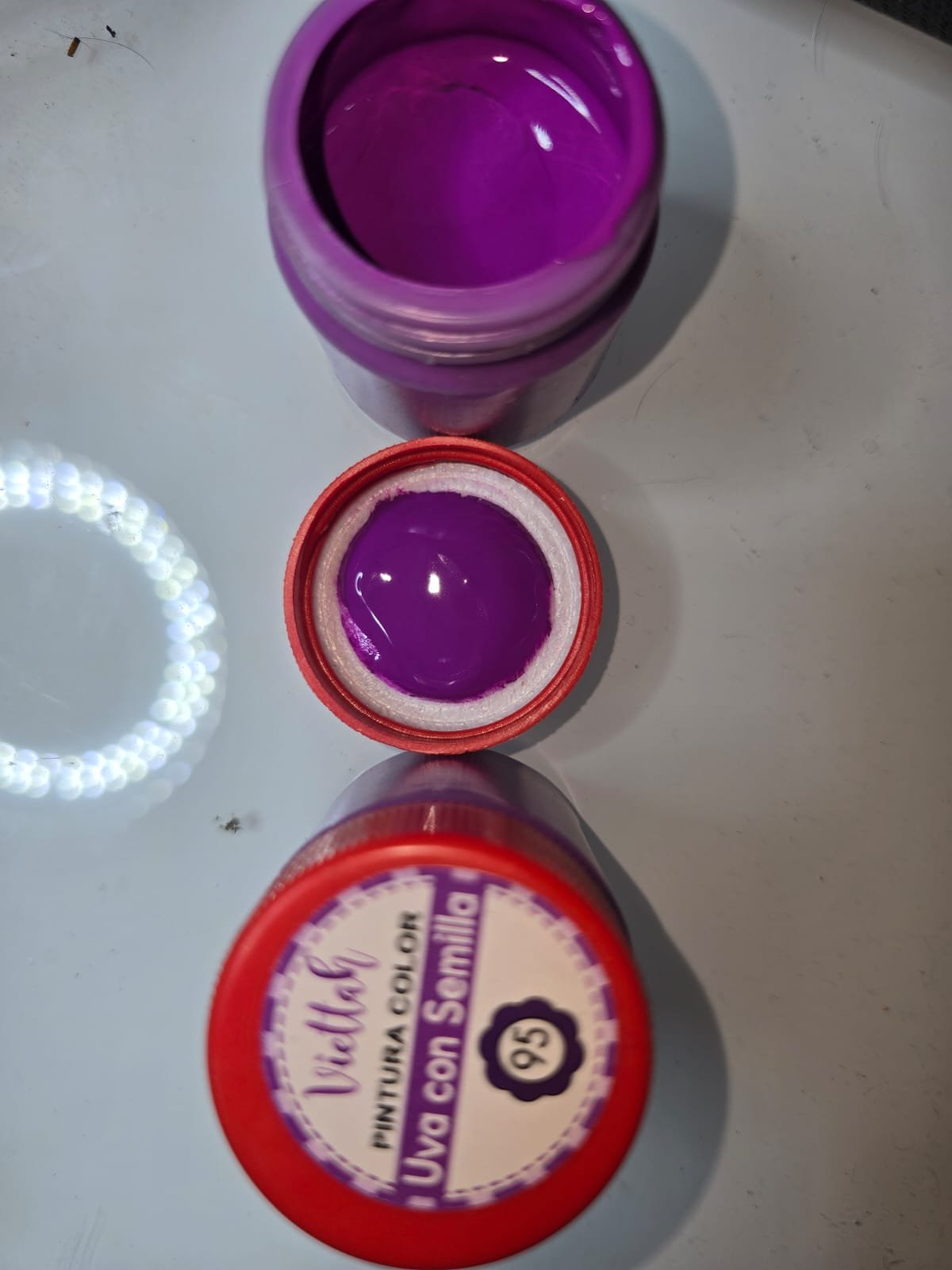 UVA CON SEMILLA PINTURA 50 ML - 95