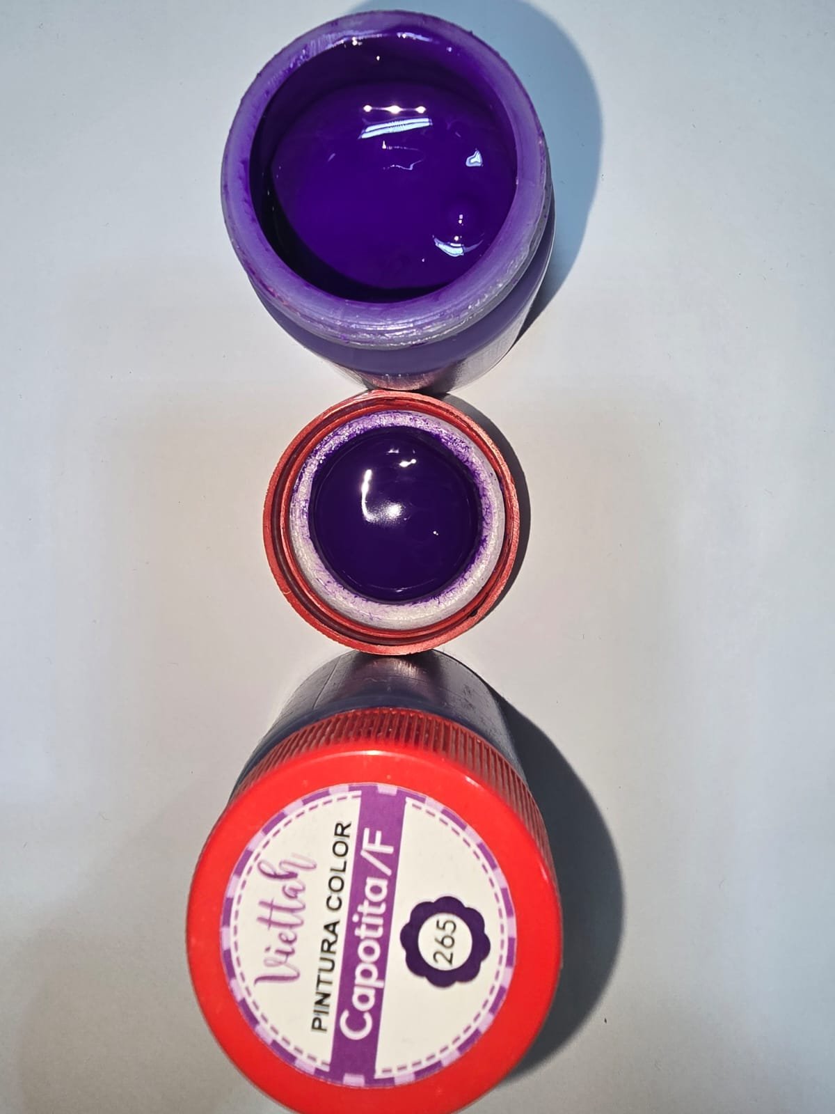CAPOTITA PINTURA FLUORESCENTE 50 ML - 265