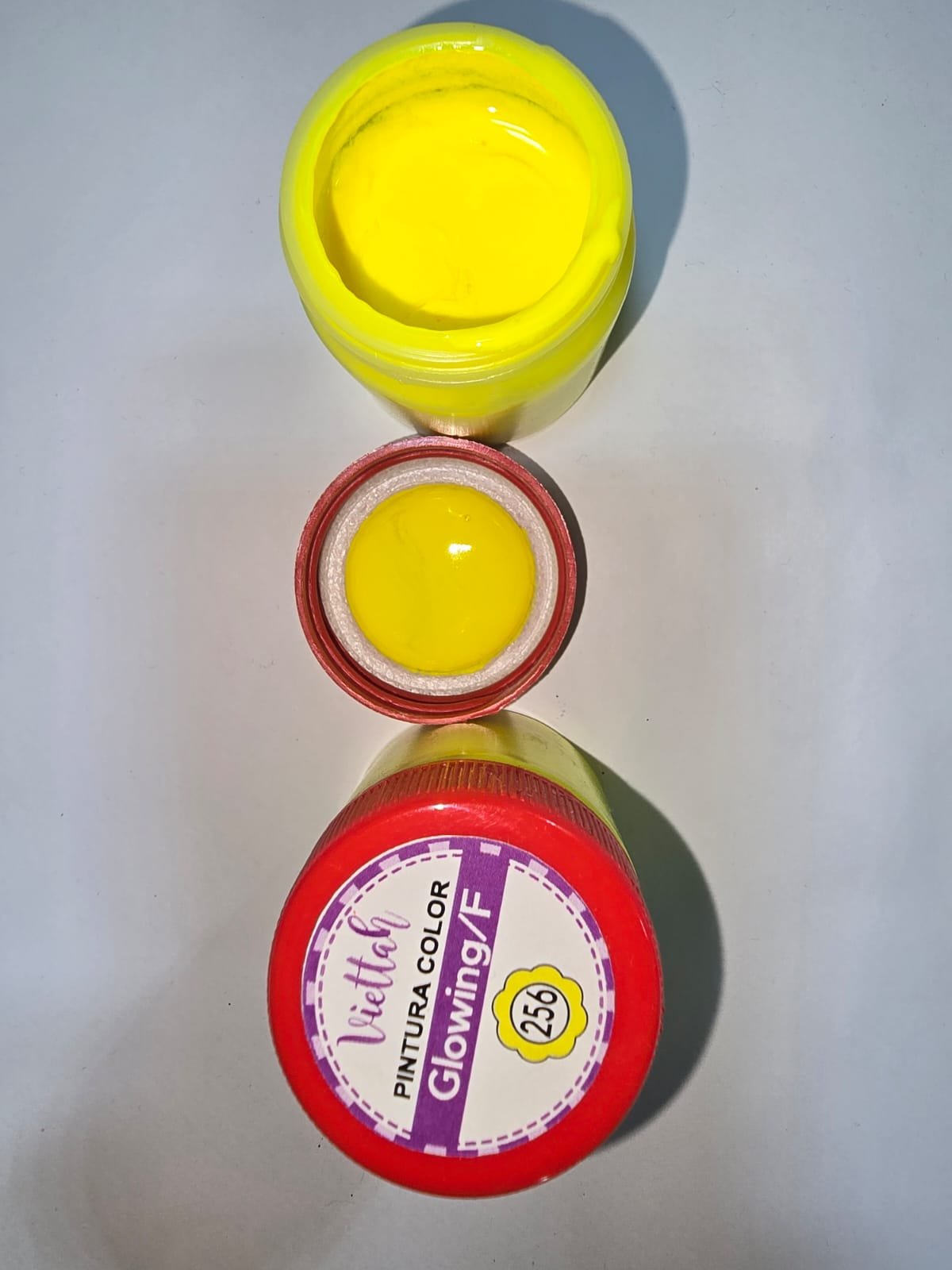 GLOWING PINTURA FLUORESCENTE 50 ML - 256