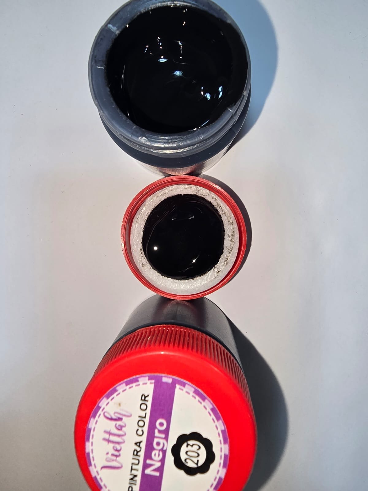 NEGRO PINTURA 50 ML - 203