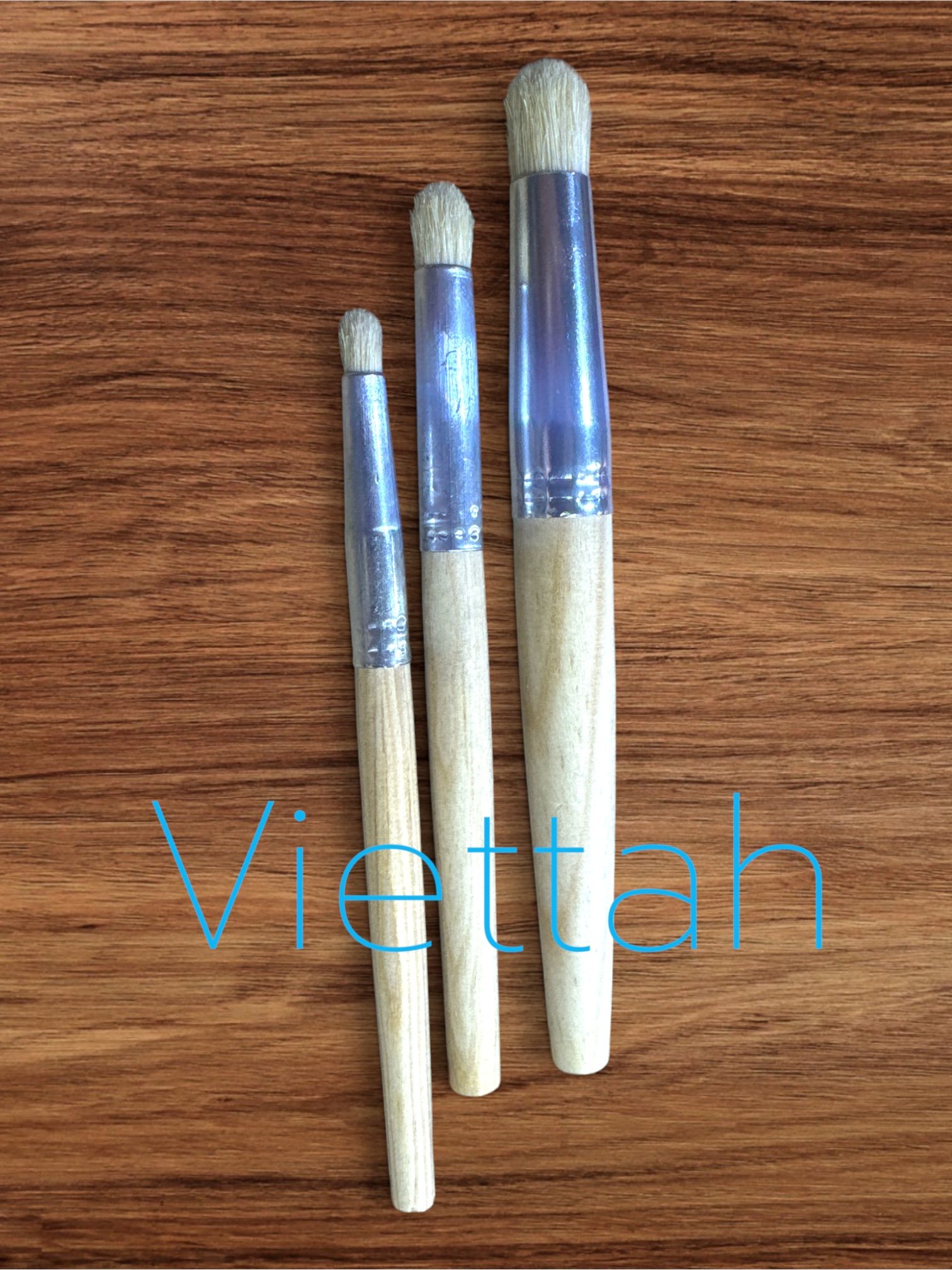 JUEGO PINCEL RAZZIEL STENCIL PUNTA ABC, 3 PIEZAS