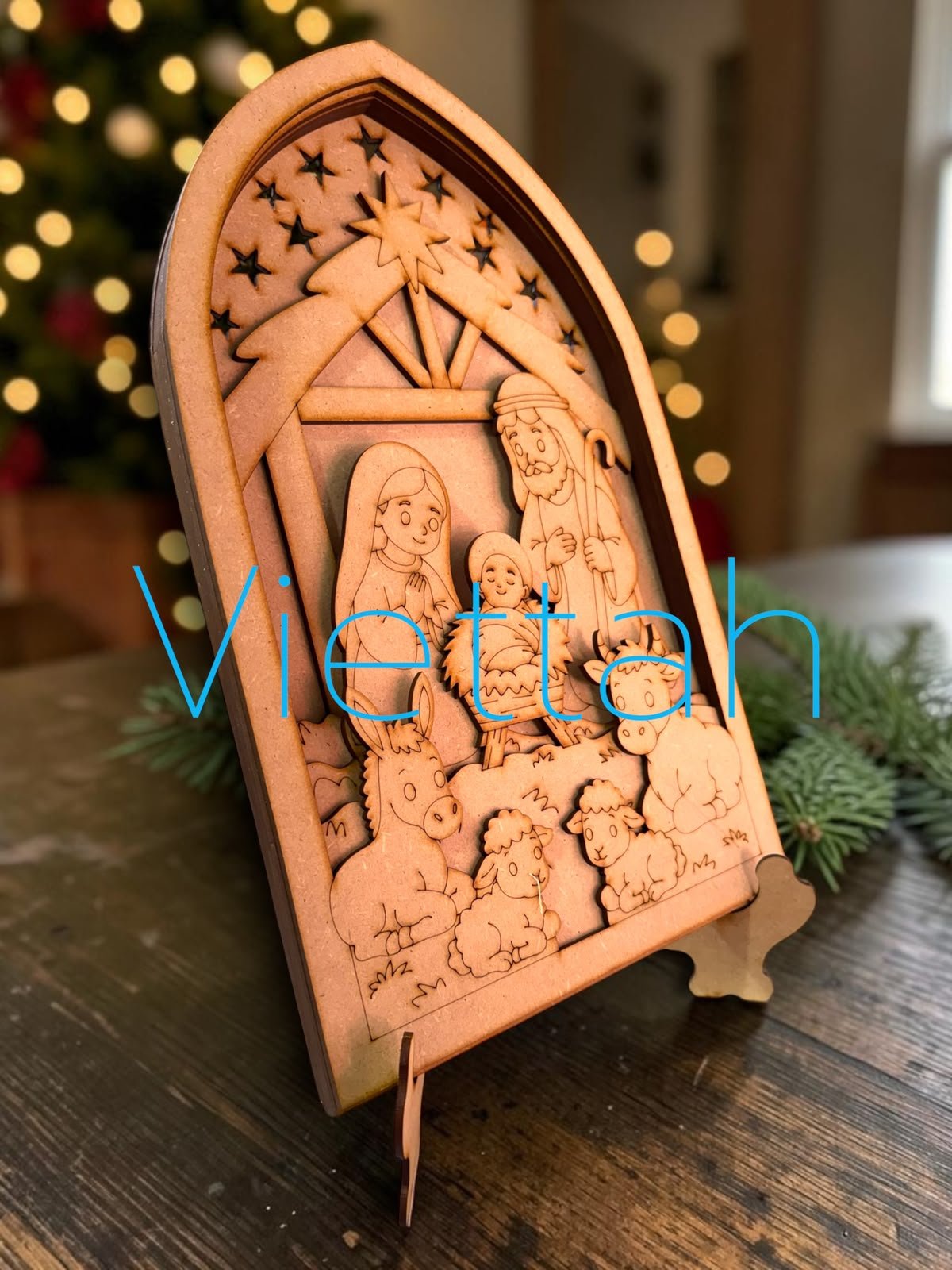 MEDALLON NAVIDEÑO NACIMIENTO